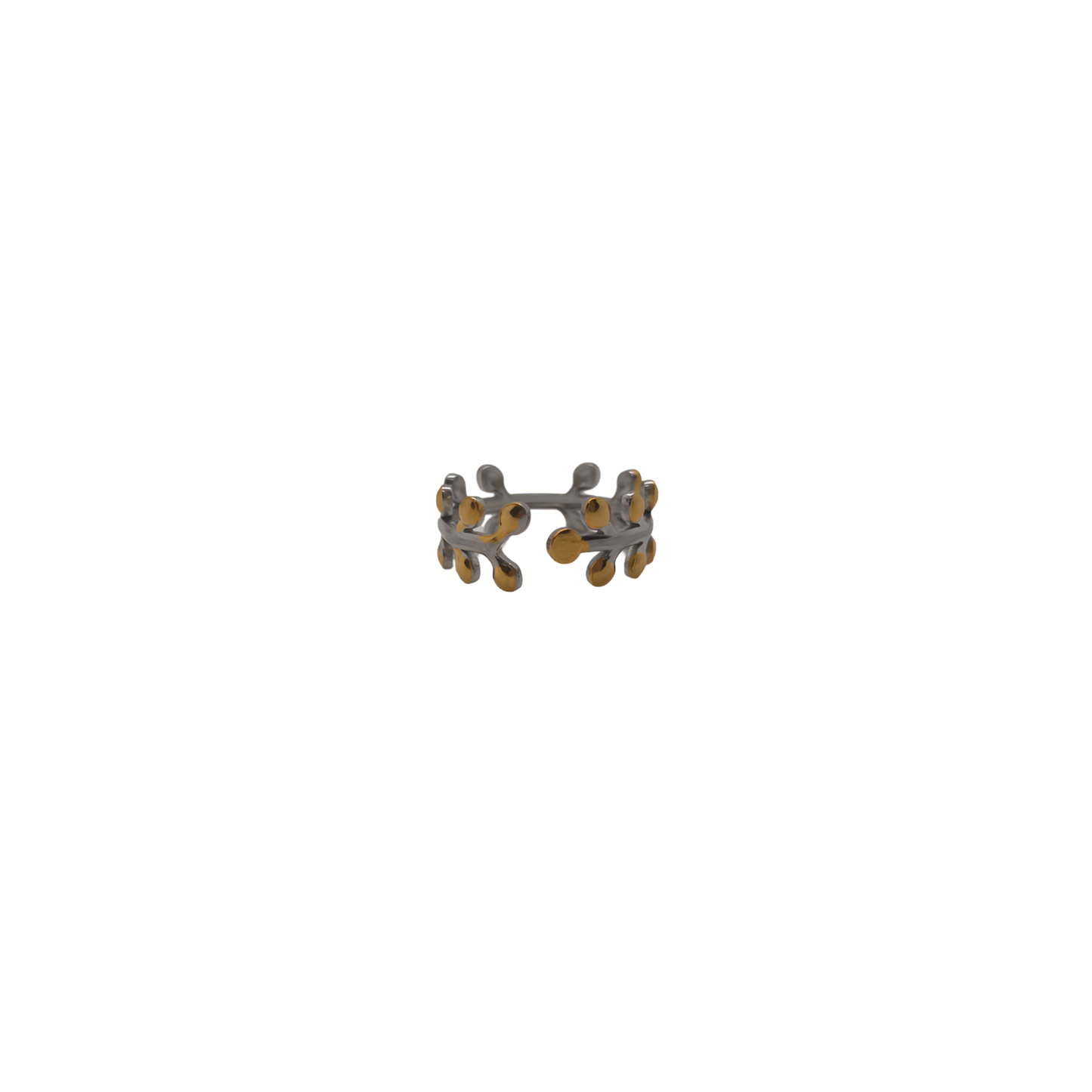 Anillo Ajustable Acero Inoxidable Ramas