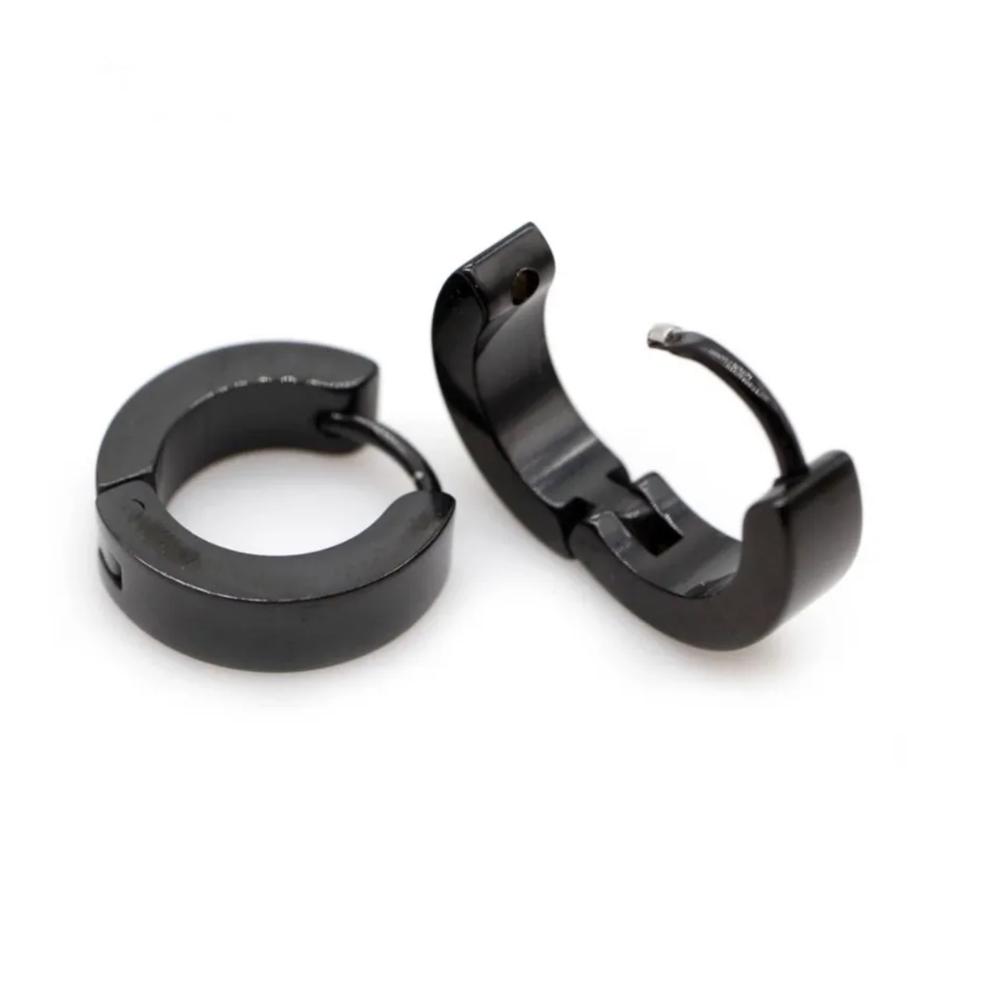 Argollas Huggies Acero Inoxidable